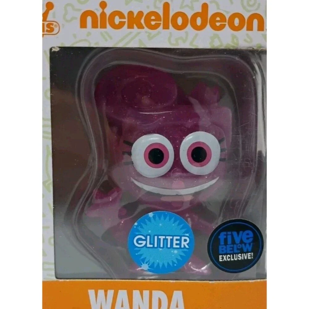 Funko Minis Nickelodeon -Cosmo Wanda glitter & Ember McLain Set Five below Excl.
